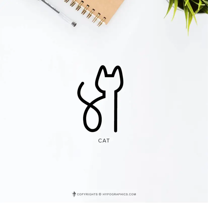 minimalist animal logos