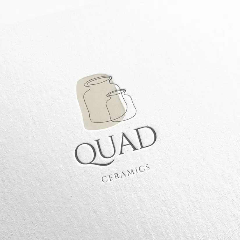 neutral ceramics brand and logo design