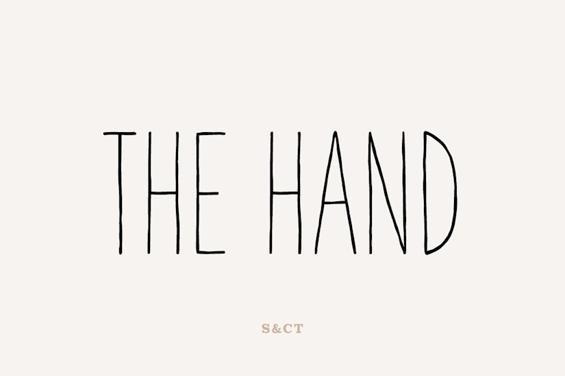 the hand font collection