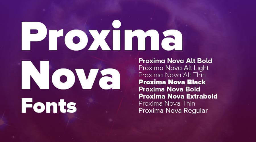 Proxima Nova Font Free Download Onedesblog