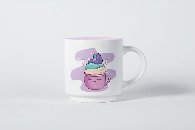 cute mug mockup