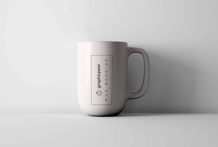 free coffee mug mockup psd