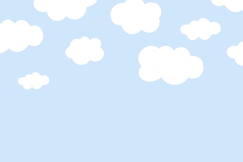 free illustration vector cloud kids background