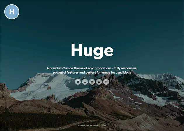 huge theme tumblr