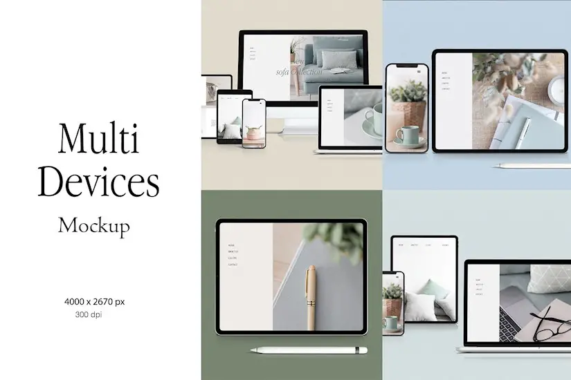 multi device mockup
