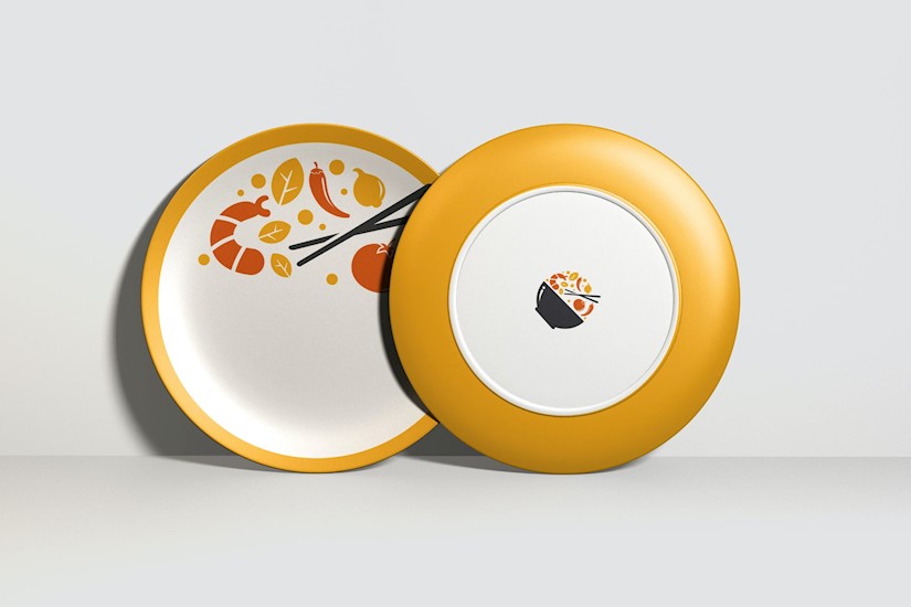 plate mockup premium