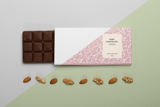 chocolate packaging mockup 1339