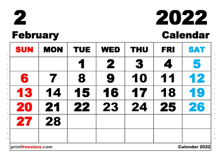 free printable february 2022 calendar a5 printfreesizes com 1024x722 1