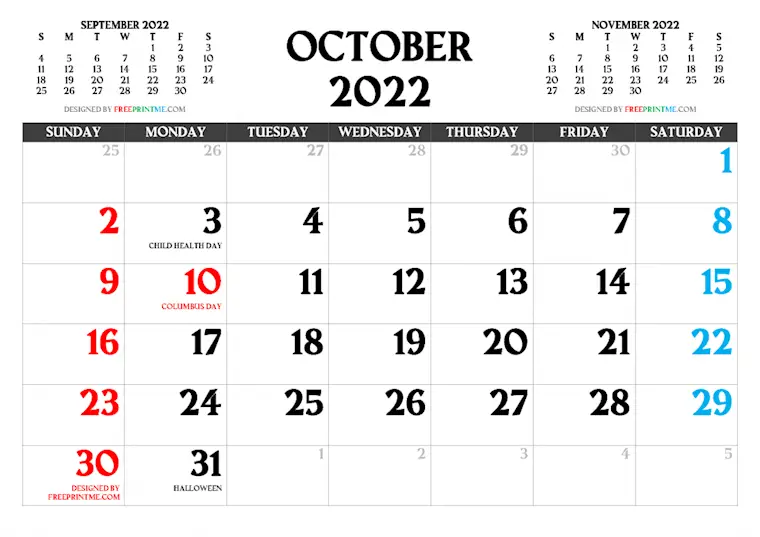 free printable october 2022 calendar with holidays freeprintme com amagro 1024x724 1