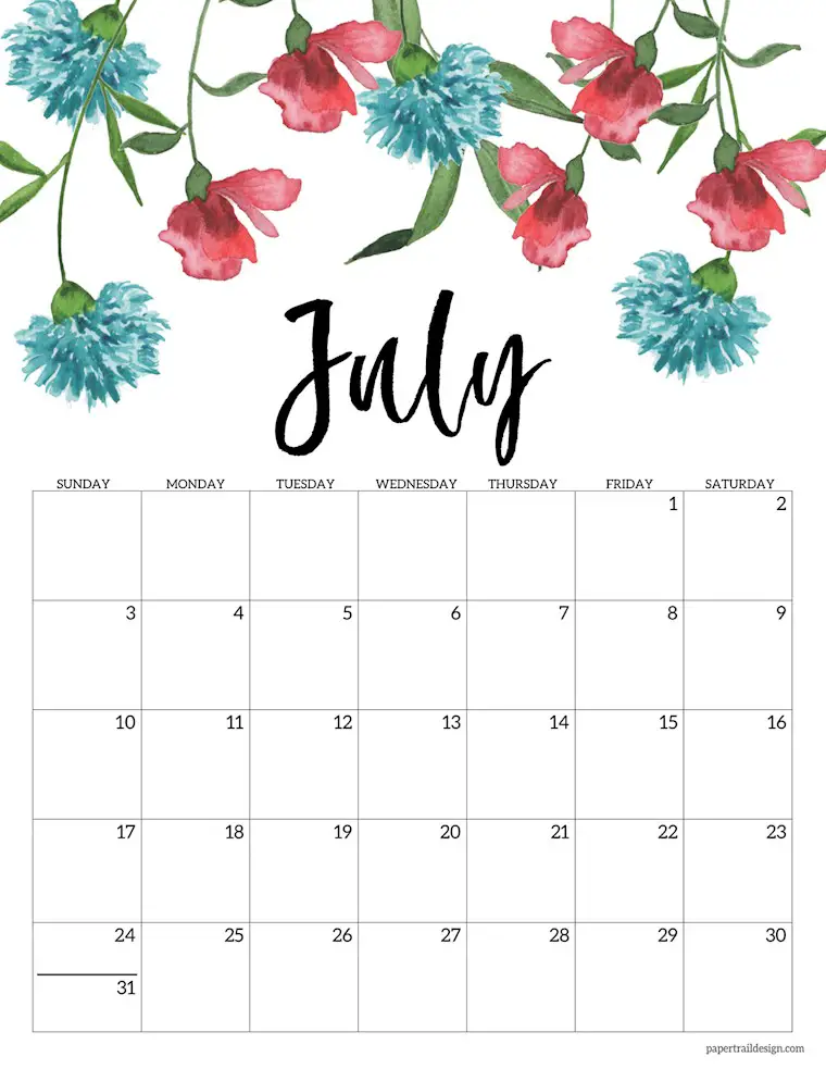 july floral calendar 2022 old 1