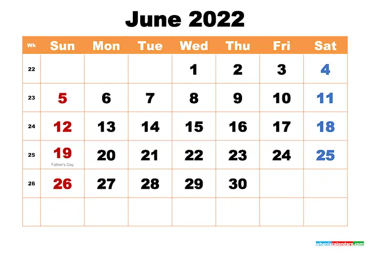 june 2022 calendar printable with holidays free arial 7