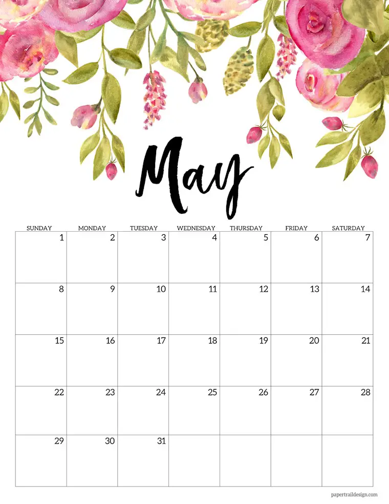 may floral calendar 2022 old 1