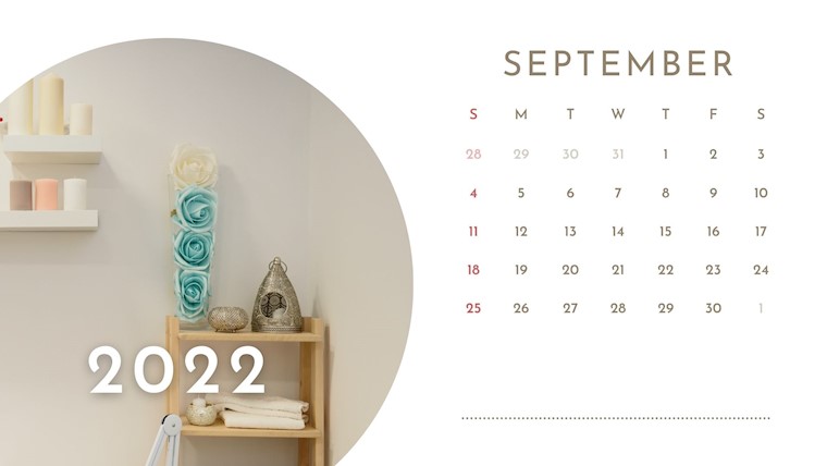 nice september calendar 2022 printable cute