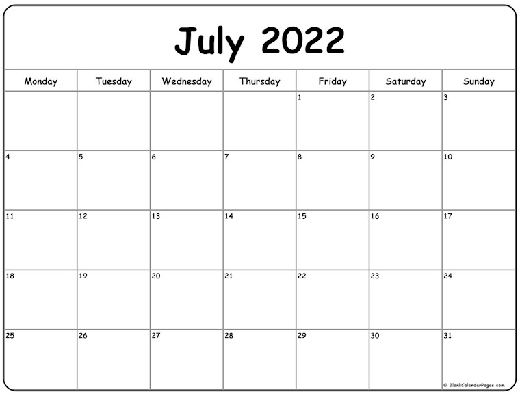 printable july 2022 calendar monday start1