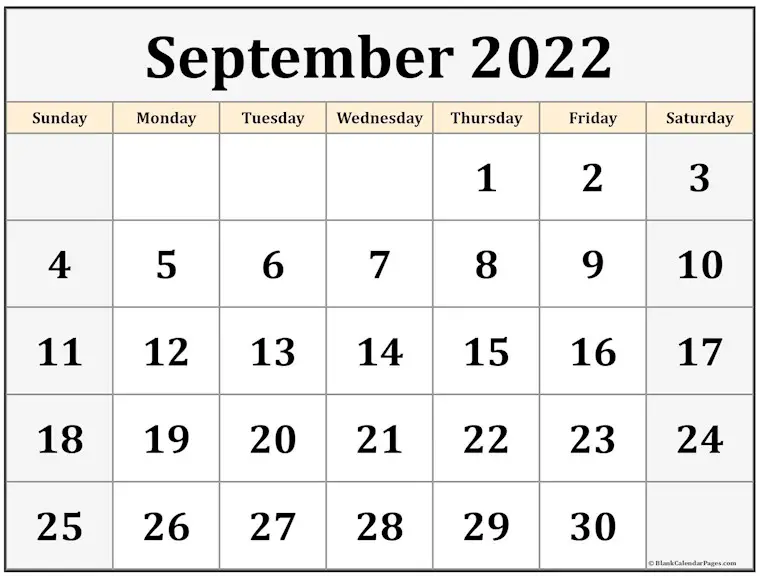 september 2022 calendar b12