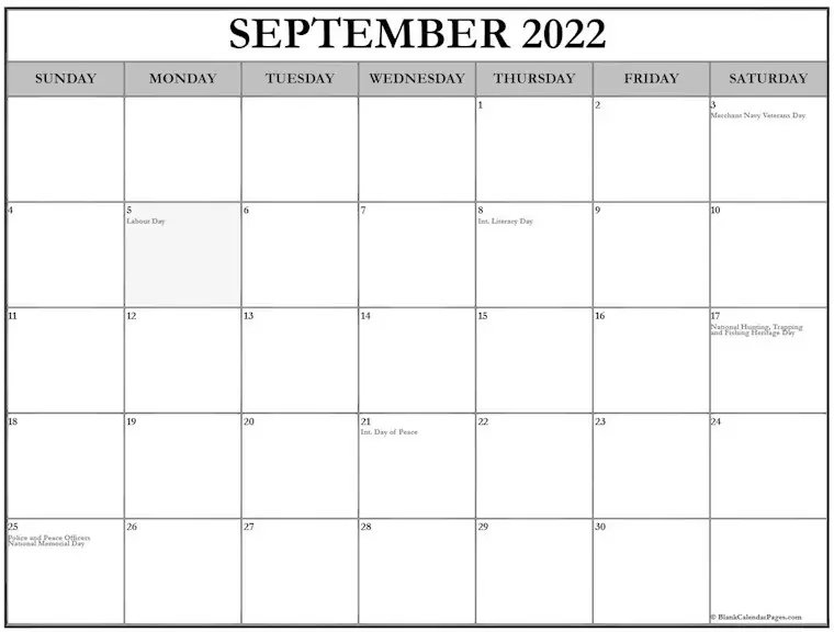 september 2022 calendar with holidays canada2