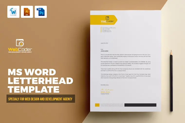 01 letterhead template