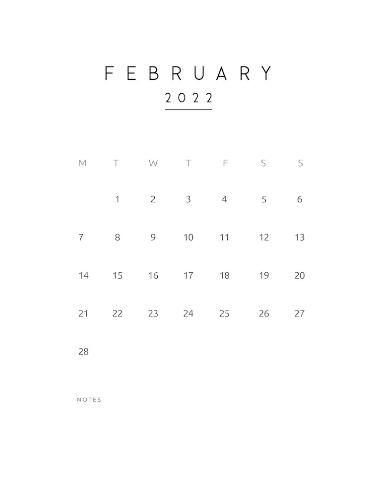 free monthly calendar 2022 templates world of printables