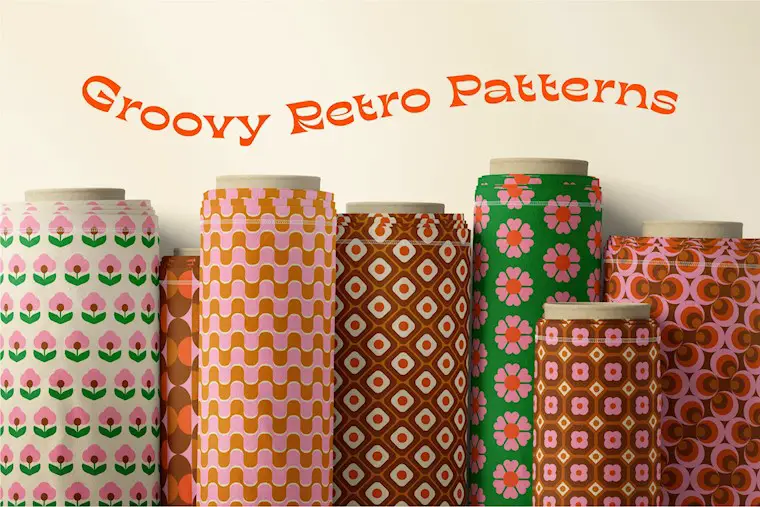 25 groovy retro patterns
