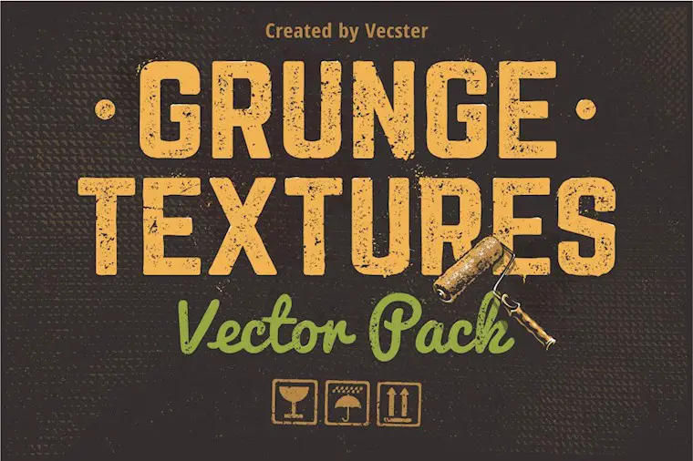 grunge textures vector pack