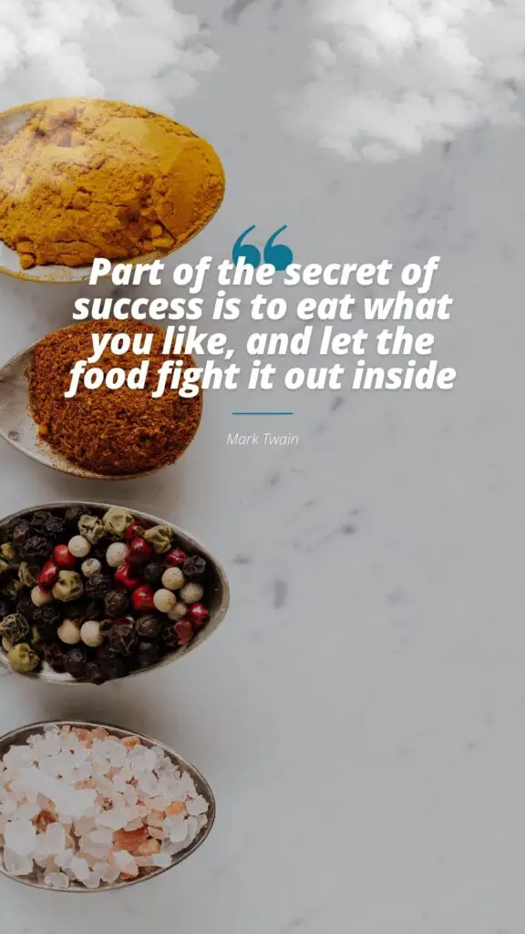3 food quote Instagram Story