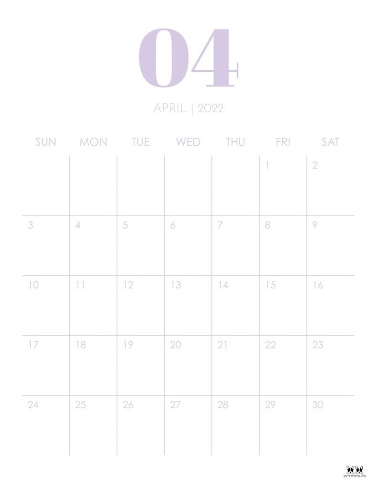 april 2022 calendars 25 free printables printabulls 2
