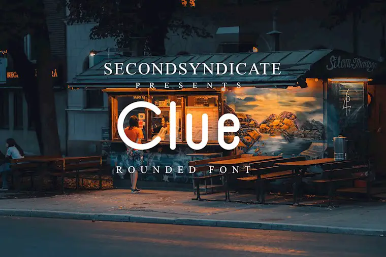 clue rounded font
