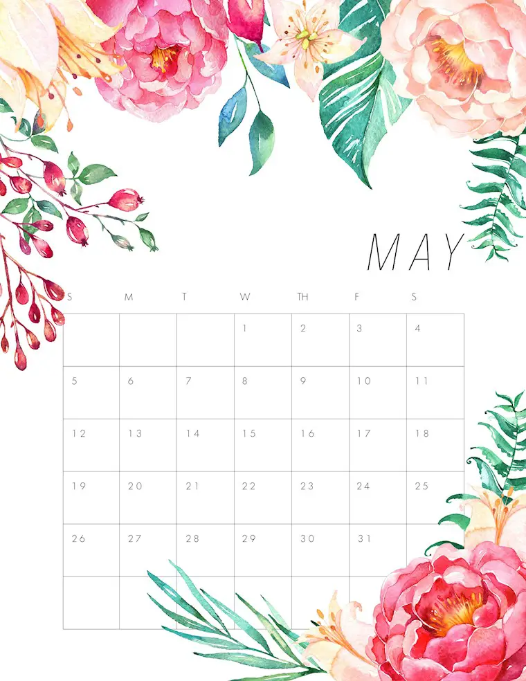 cute may 2021 calendar printable wallpapers hd 2