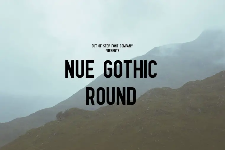 nue gothic round
