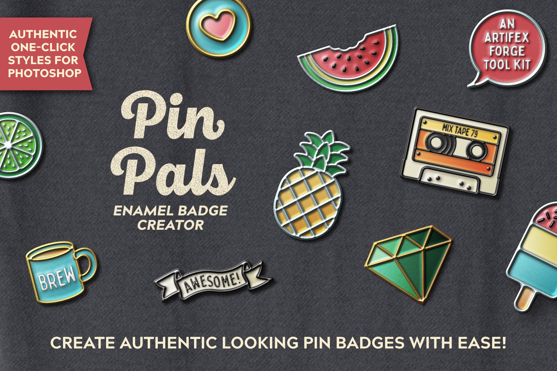 enamel pin mockup modern mockup