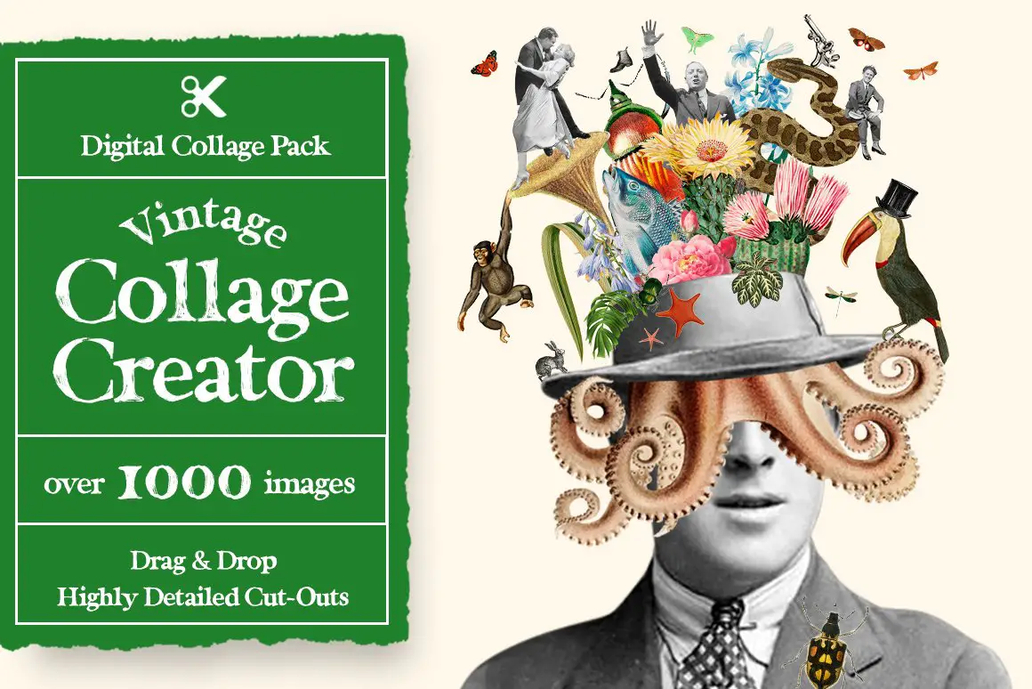 fashion collage creator kit