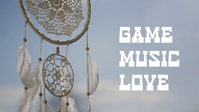 game music love font