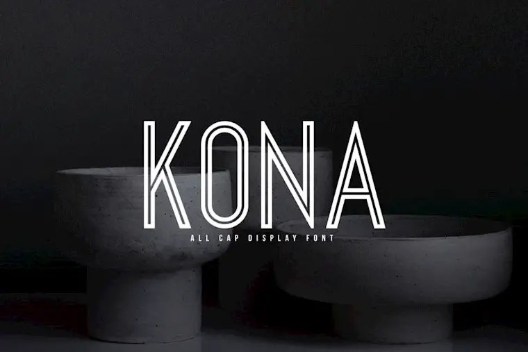 kona font