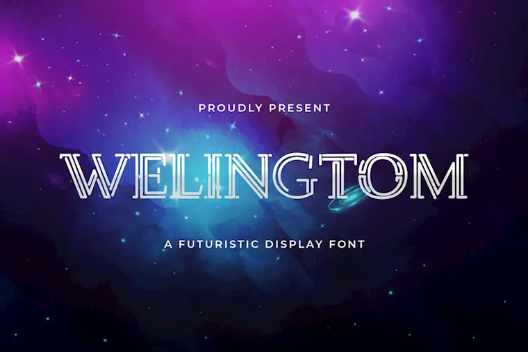 welingtom font