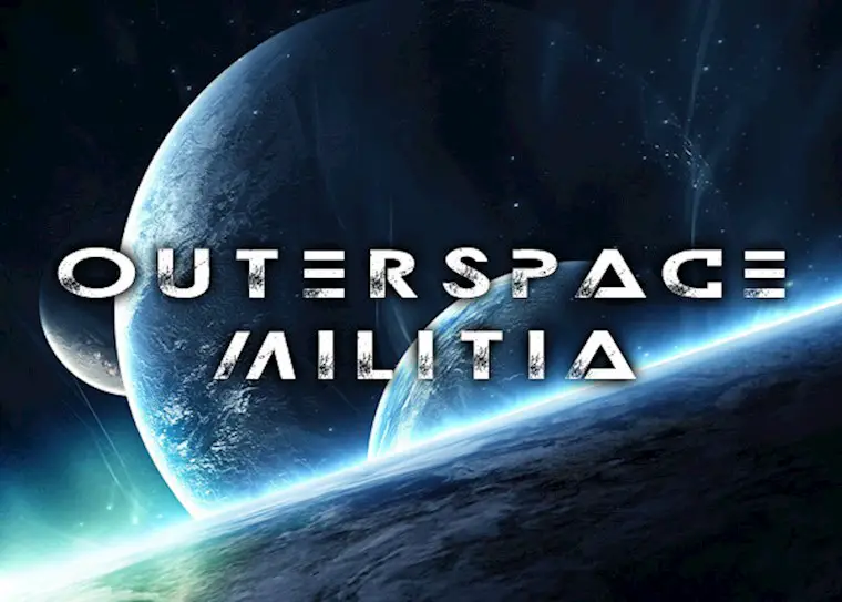 outerspace militia font