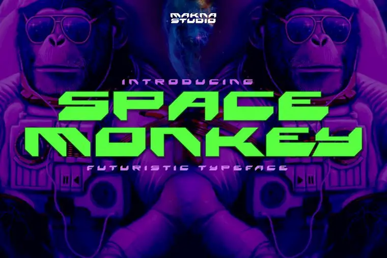 space monkey font