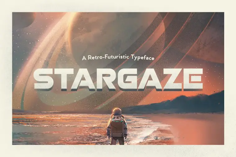 stargaze typeface
