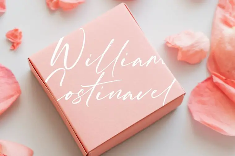 william costinavel font