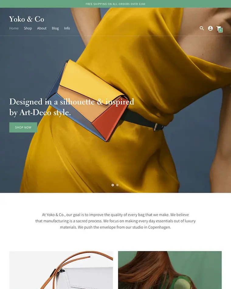 chic context shopify theme clothing