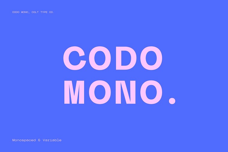 codo mono modern monospace