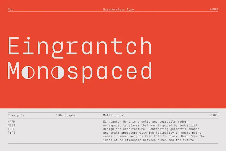 eingrantch monospaced