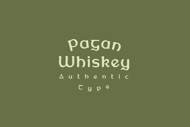 pagan whiskey authentic irish type