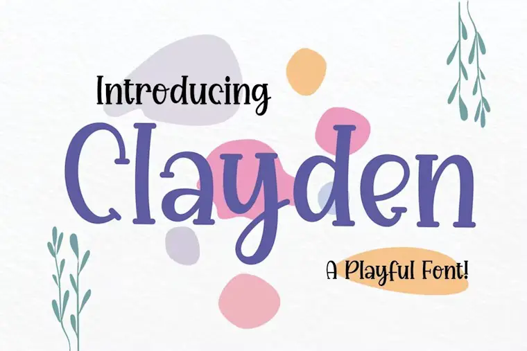 playful font