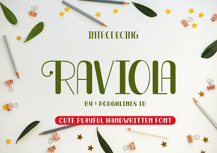 raviola freebies font
