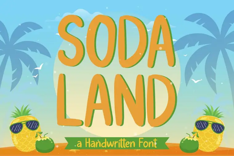 soda land font