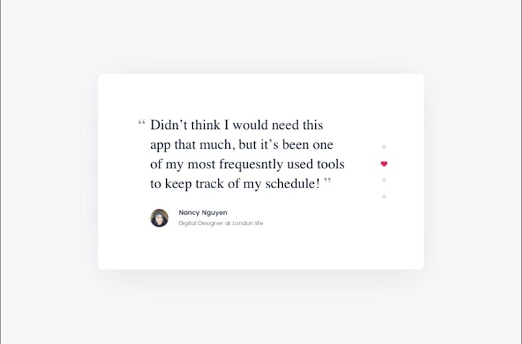 daily ui 039 testimonials