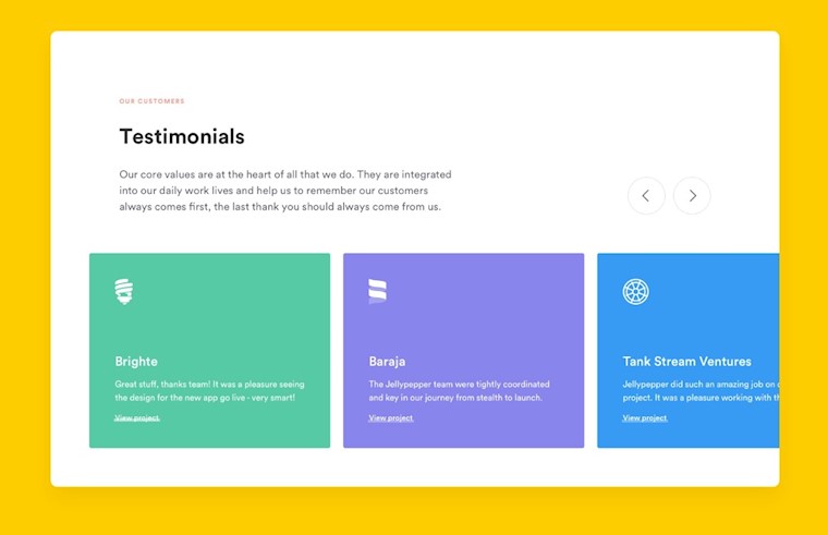 dailyui 039 testimonials