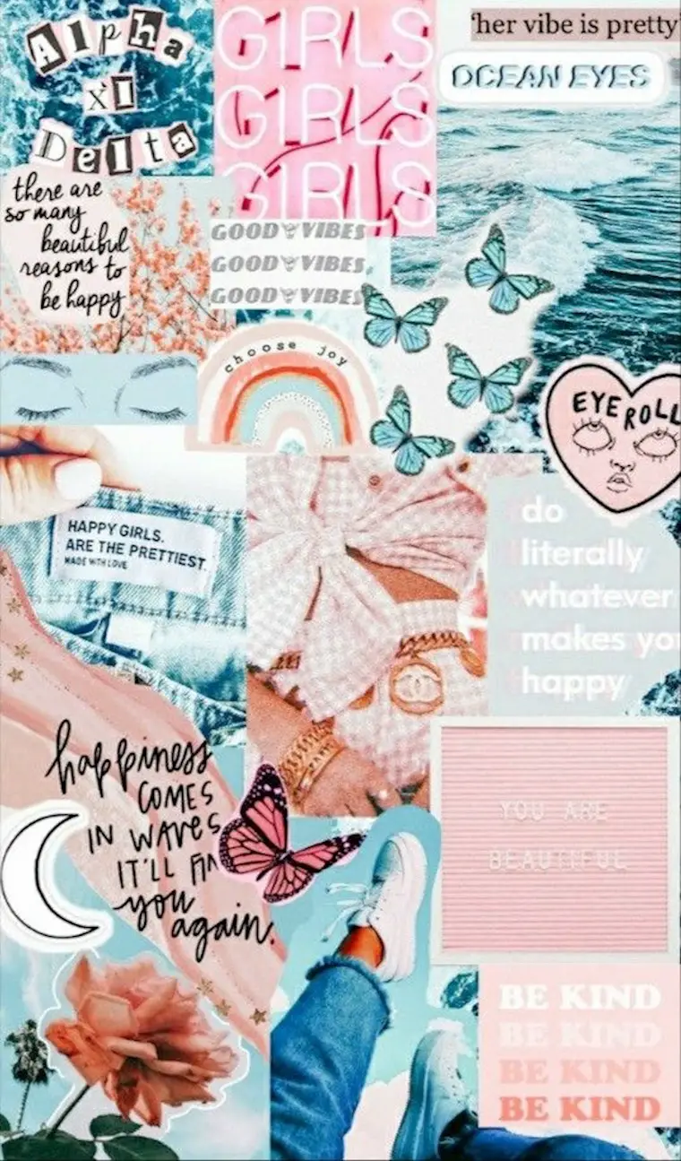 31 Free Cute Aesthetic Wallpapers for Girls (iPhone edition) - Onedesblog