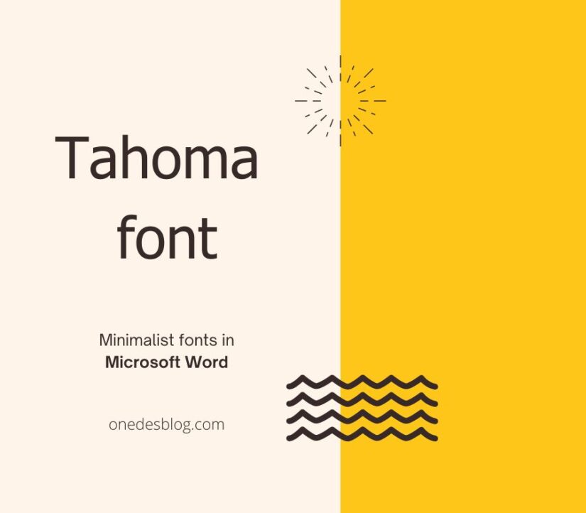 10 Best Minimalist Fonts in Microsoft Word Onedesblog