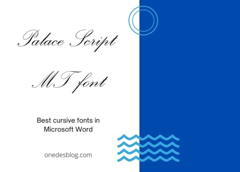 microsoft word cursive font